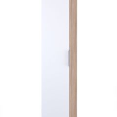 Куба Шкаф 13.29, цвет дуб сонома/белый премиум, ШхГхВ 40х38,3х210,6 см., универсальная сборка | фото 3