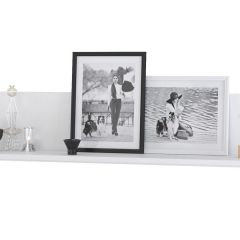 Бэль 10.107 Полка, цвет белый премиум, ШхГхВ 120х20х24 см. | фото 2